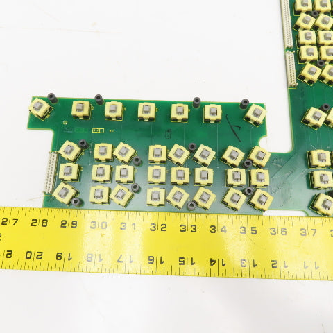 Siemens 6FX1130-0BA02 Sinumerik Operator Key Circuit Board