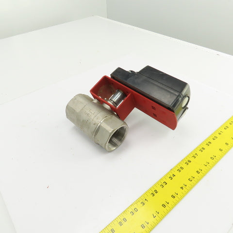 Delta Control DM24-210 BV2-2-105 SS 24V Electric Actuator W/Stainless Ball Valve