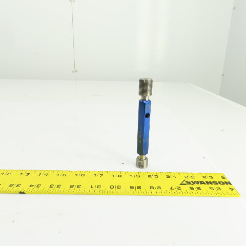 Van Keuren 3/4"-16 UNF-2B Thread Plug Gage GO PD .7094 NOGO PD .7159