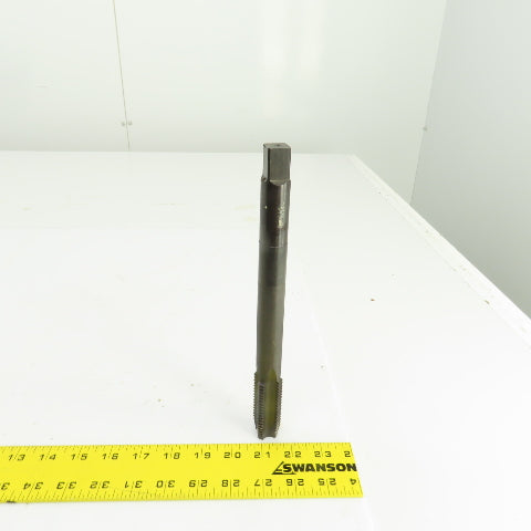 NATC 1"-8 NC HS GH-4 Straight 4 Flute Plug Tap 10" OAL 5/8" Shank USA