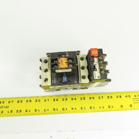 Telemecanique LC1 D5011 600V Contactor 120V Coil W/LR1-D40355 Overload