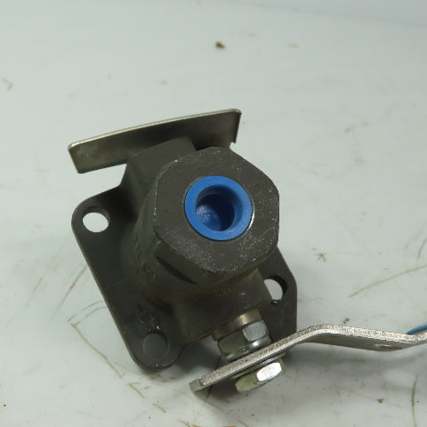 Neles Jamesbury 1/4" FNPT Steel Ball Valve