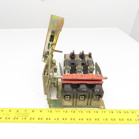 Square D Class 9422 Fused Safety Disconnect Operator 600V 250VDC 3 Pole