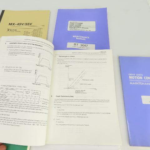 Okuma MX-45 VA/VAE MX-45VB/VBE Operator Maintenance Electrical Manuals Library