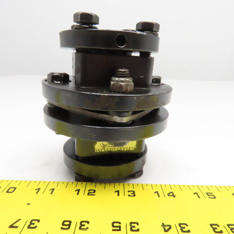 Cotec FLP4035 Flexible Disc Coupling 1-1/8" x 1-3/8" Shaft Adaptor