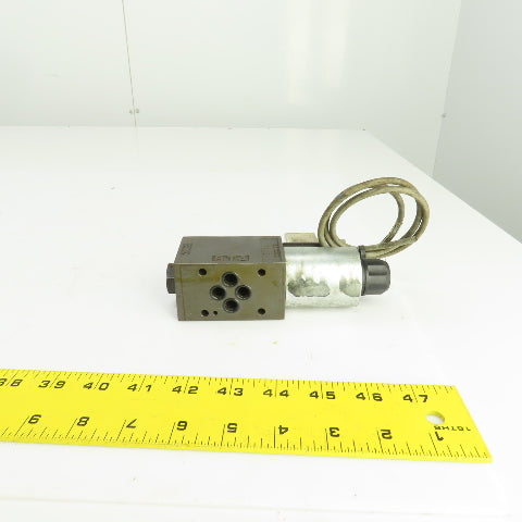 Parker D1VW020BNJPF Solenoid Hydraulic Directional Valve 24VDC 5000PSI