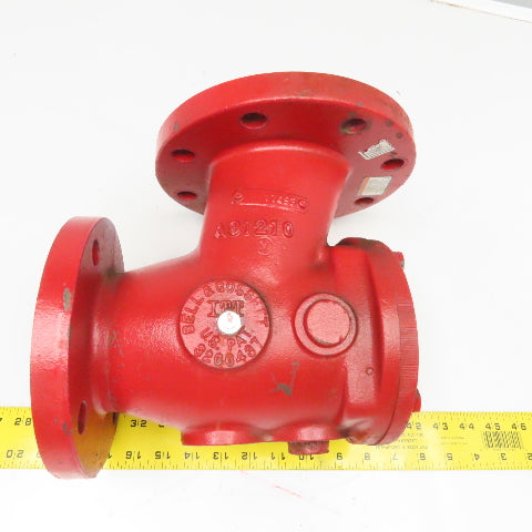 Bell & Gossett 115025 ED-3 3" x 4" Flange Mount Suction Diffuser 175 PSI