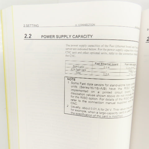 Fanuc B-63644EN/02 Fast Ethernet Board / Data Server Operators Manual