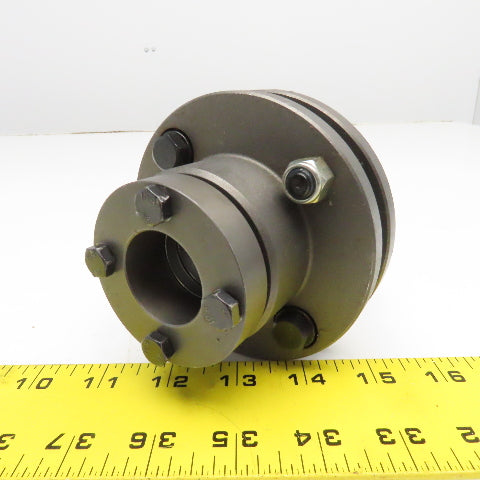 1-3/8" x 1-1/8" Flexible Steel Disc Coupling 4-1/2" Wide
