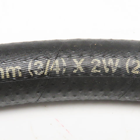 Parker 3/4" (-12) Hydraulic Hose Assembly 1-1/16"-16 Female JIC Swivel 26" OAL