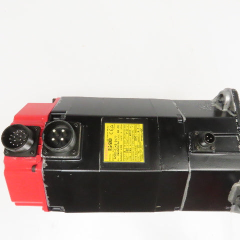 Fanuc A06B-0142-B177 2.1kW 2000RPM 3Ph 186V 133Hz AC Servo Motor With Brake