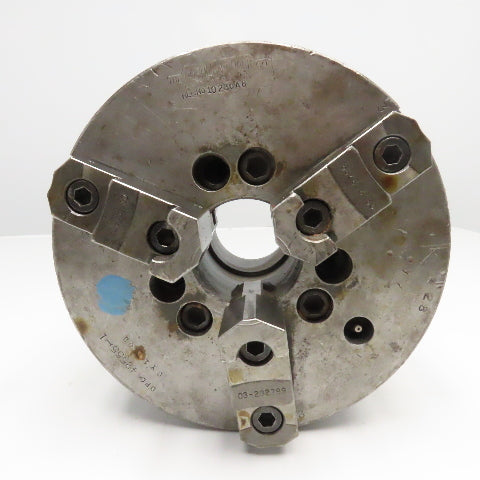 Cushman 10" Self Centering 3 Jaw Scroll Chuck D1 Mount 2-3/4" Thru Hole