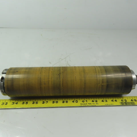 3" x 14" Rubber Lagged Gravity Conveyor Roller
