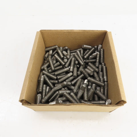 3/8"-16 Partial Threaded Steel Weld Stud 1.4005" OAL 1" Thread Length Lot Of 260