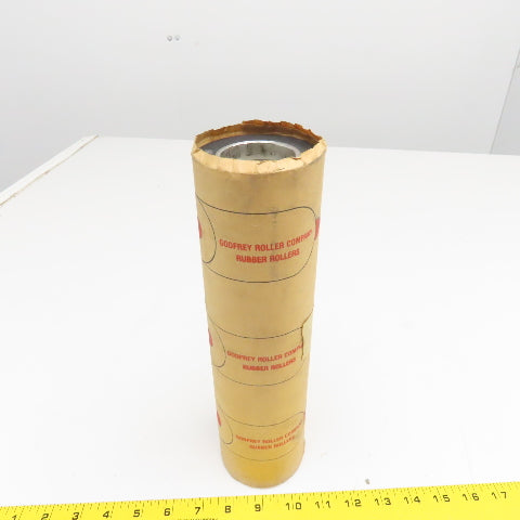 3" x 11-1/2" Rubber Lagged Idle Roller 1-3/4" Bore For Bearing