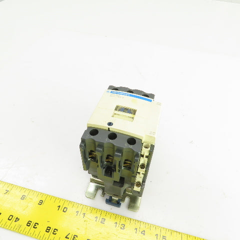 Schneider LC1 D40 LC1 D4011 600V 30HP Contactor 60A W/120V Coil