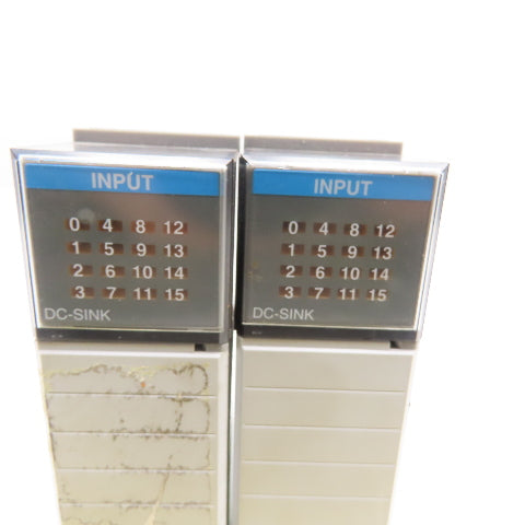 Allen Bradley 1747-IB16 SLC 500 DC Sink Input Module Ser C Lot Of 2
