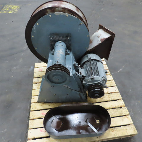 Pellizzari 7.8Hp 480V 3500RPM Backward Incline Centrifugal Blower