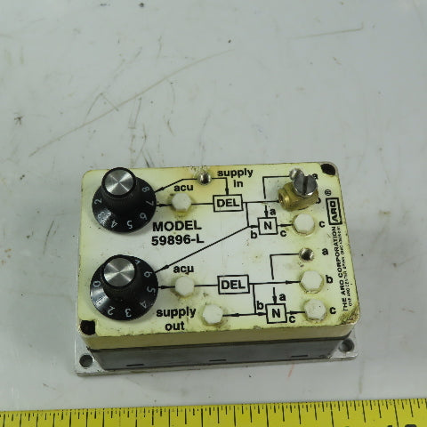 ARO Model 59896-L Pneumatic Logic Relay Controller