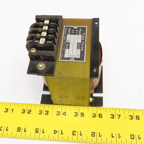 Daiichi Seiki 200V Pri 100V Sec 100VA 1Ph Transformer