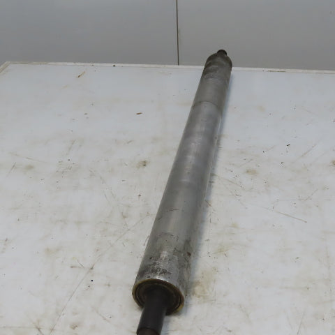 2.350" OD x 26-5/8" Aluminum Conveyor Gravity Roller 1" Shaft