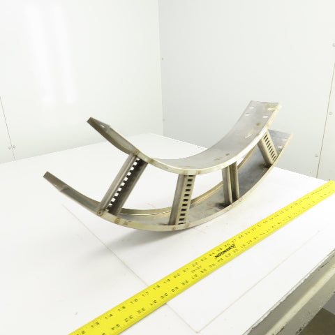 Cooper 90HB12 Stainless Steel 90 Deg Ladder Cable Tray 6"W x 4"H
