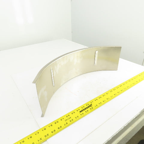 Cooper 812SS-06-90VI12 6" Wide Stainless Steel 90° Cable Tray Cover Inside Bend