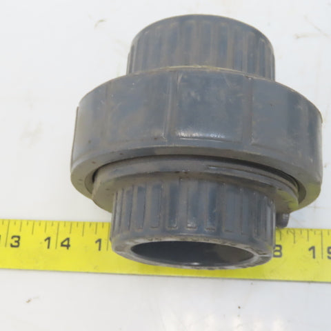 NIBCO 1-1/2" Slip Straight Union Connector Pipe Coupling Schedule 80 Lot of 7