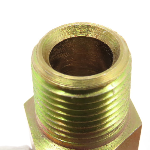 1/2"-14 (-8) NPSM Female Swivel x 1/2"-14 NPSM Male Elbow Adaptor Lot Of 2