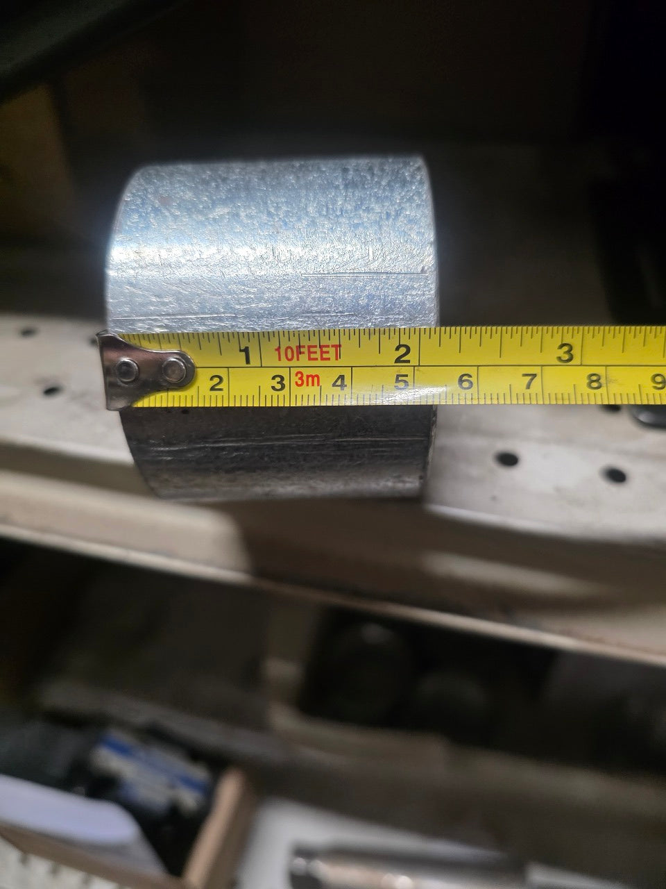 Galvanized Steel 2" NPT Pipe Full Coupling Lot Of 22