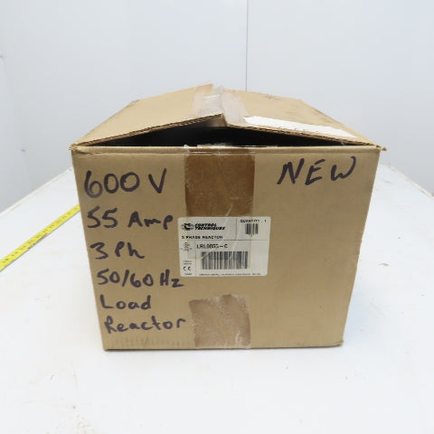Control Techniques LRLO055-C 80A Line Reactor 3Ph 600V 50/60 Hz Type RL