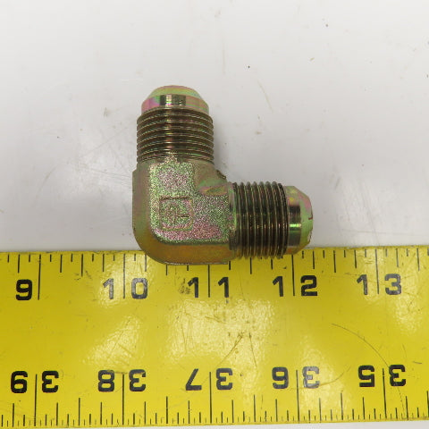 Parker 5/8" JIC x 5/8" JIC Male Flare Elbow 90°