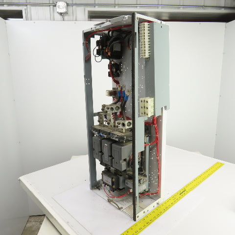 Furnas 125HP Motor Control Center Bucket 480V 3PH 14-3/4 Wx35-1/4H Missing Parts