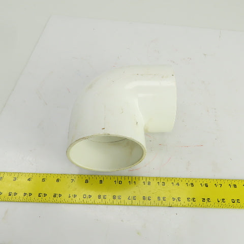 U406-040 4" PVC 90° Degree Elbow Pipe Fitting SCH 40