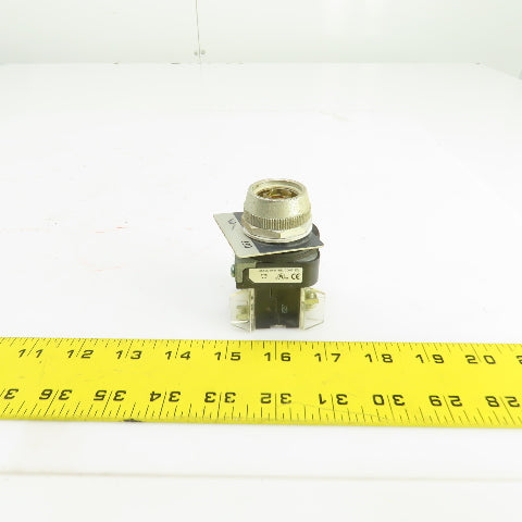 Allen Bradley 800T-24HGH17KB6AX 24VAC Illuminated Selector Switch Needs Switch