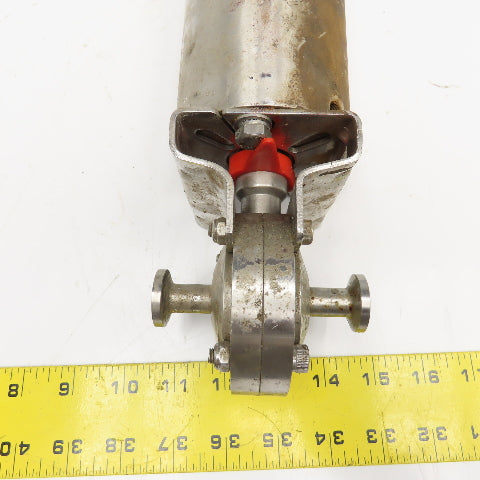 Topline Tri Clamp Style Sanitary Stainless Steel Butterfly Valve 1/2" Parts