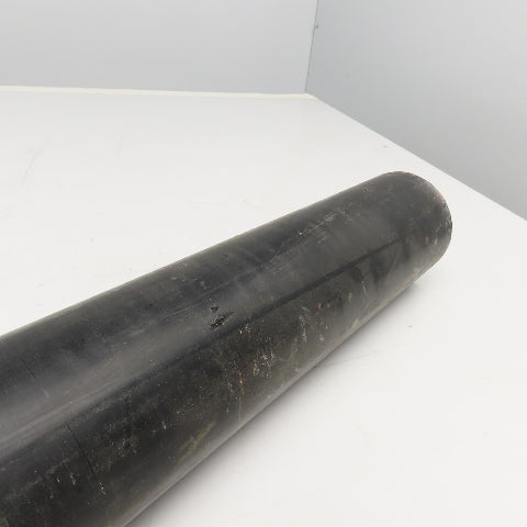 Rochling Sustarin 3-1/2" Diam. Black Acetal Rod 31" OAL