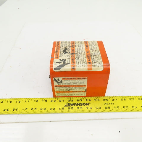 Clipper 3C-30A2-S Air Valve Foot Switch Spring Return 30CFM 100PSI W/Cover Guard
