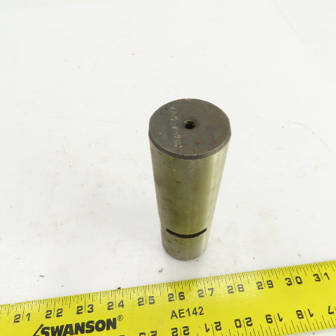 6" OAL x 1-3/4" OD Friction Disc Pin W/2 Flat Spots C45 Material