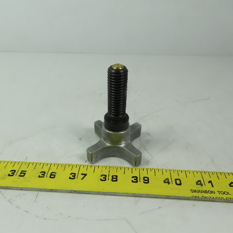 5/8-11 x 1-7/8" Screw Clamp Knob Brass Tip
