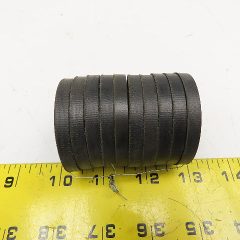 1-3/8" ID x 2" Top V Vee Packing 1/4" Thick Lot Of 10