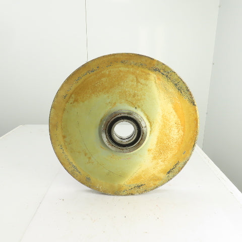 500mm OD Steel Cable Wire Rope Pulley W/Ball Bearing 70mm Bore