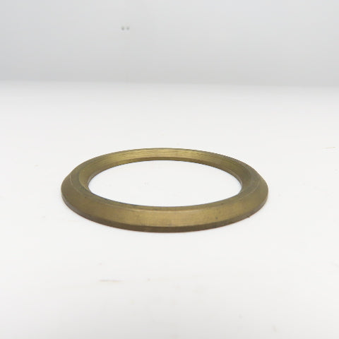 2" ID x 2-5/8" OD Brass Vee Packing Bottom Ring 5/32" Thick