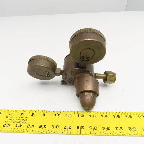 Union Carbide 2 Stage Inert Gas Pressure Purox Regulator
