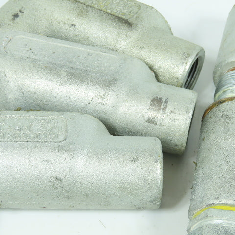 Crouse-Hinds 1/2" LB-17 Conduit Sealing Fitting Lot of 9
