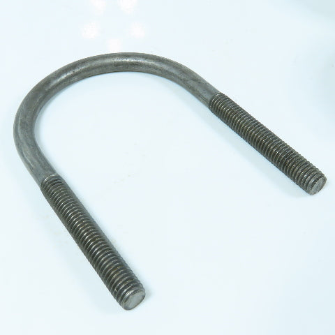 3-5/8" ID Black Steel U Bolt 1/2"- 13 Thread 5-7/8" Ht. Lot of 13