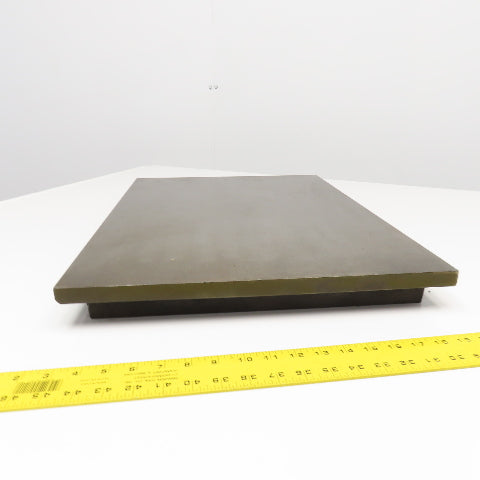 24" x 17-3/4" Machined Top Layout Inspection Plate