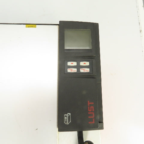 Lust VF1424L,HF,OP2,S56 11kW AC Drive 400/460V In/Out 0-1600HZ Software V124.80