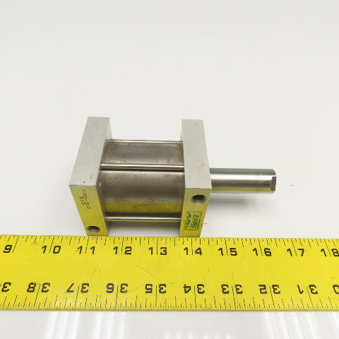 Bimba FSD-312 2" Bore 2" Double Ended Stroke Push Pull Pneumatic Cylinder