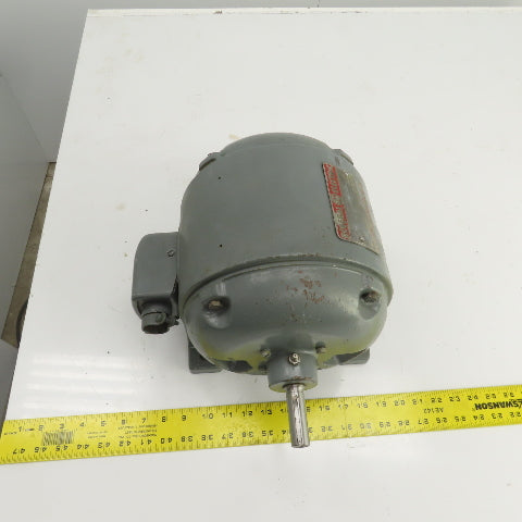 GE 5K204D841 0.75/ 0.375HP Dual Speed AC Electric Motor 1670/835RPM 220V 204 FR.